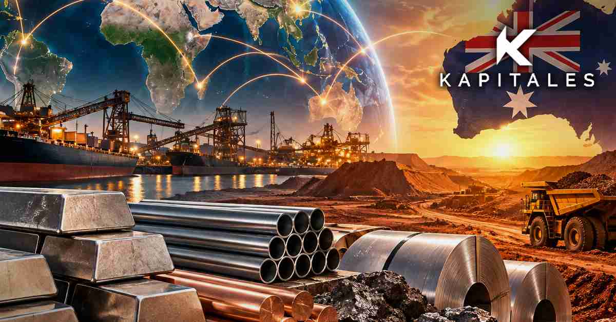 Global Metal Production Hits 2.8 billion Tonnes, But Can Australia Capitalise on Rising Demand?